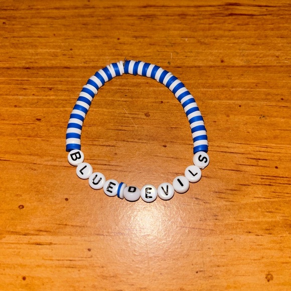 Duke University (Blue Devils) Heishi Bracelet - Picture 3 of 8